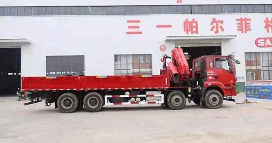 HOWO 8X4 25T Knuckle Boom Crane