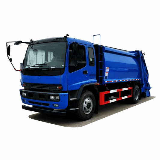 ISUZU 4*2 12CBM  Compressed garbage truck