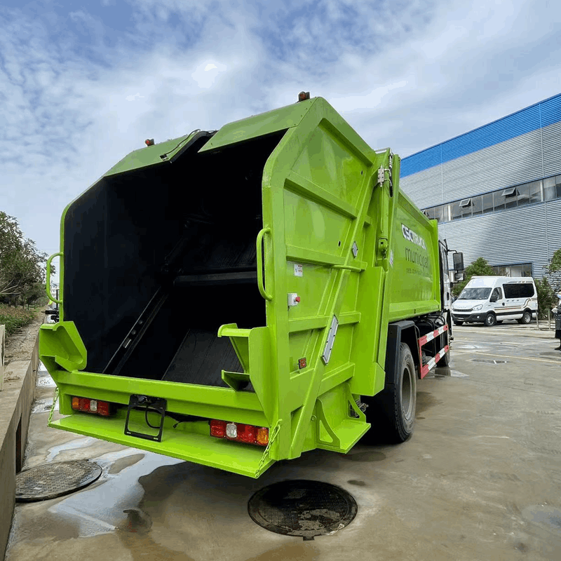 SHACMAN 4*2 15CBM  Compressed garbage truck