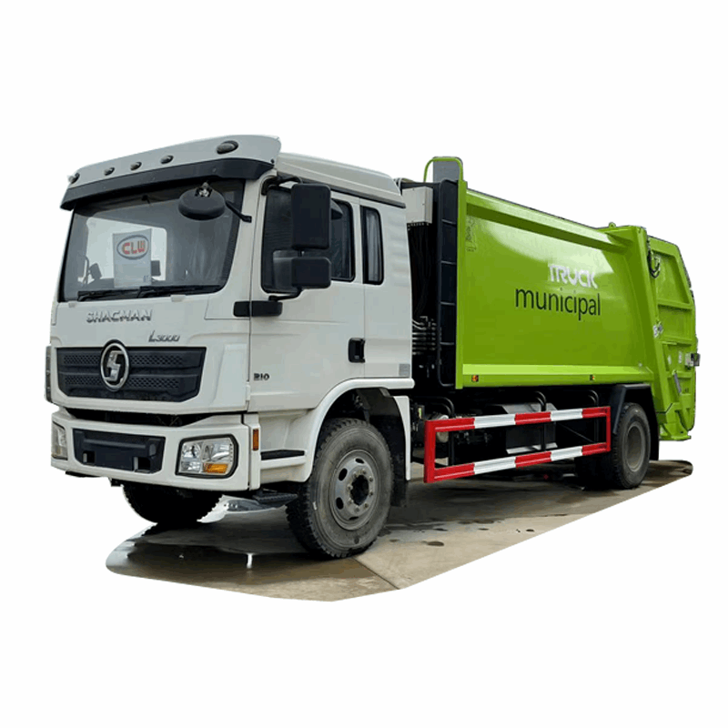 SHACMAN 4*2 15CBM  Compressed garbage truck