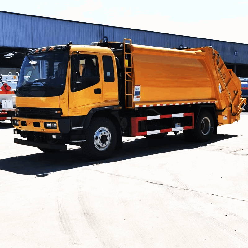 ISUZU 4*2 12CBM  Compressed garbage truck