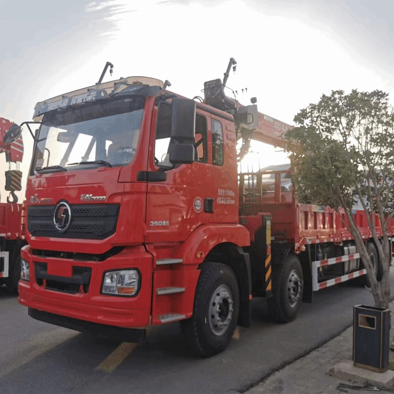 SHACMAN  8x4   Truck-mounted Crane