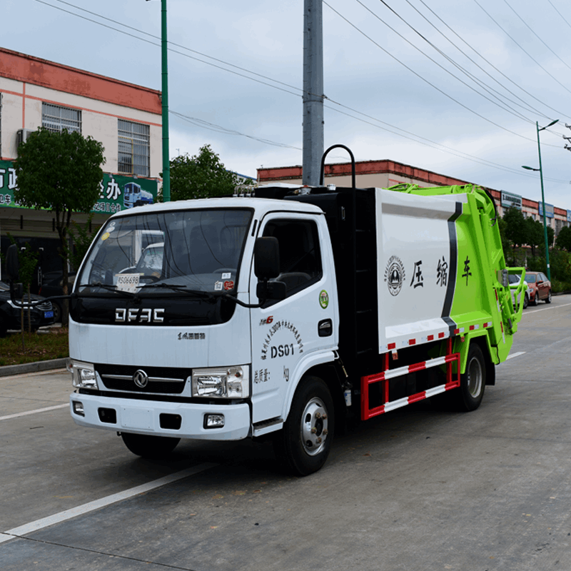 DONGFENG 5m³garbage compractor truck