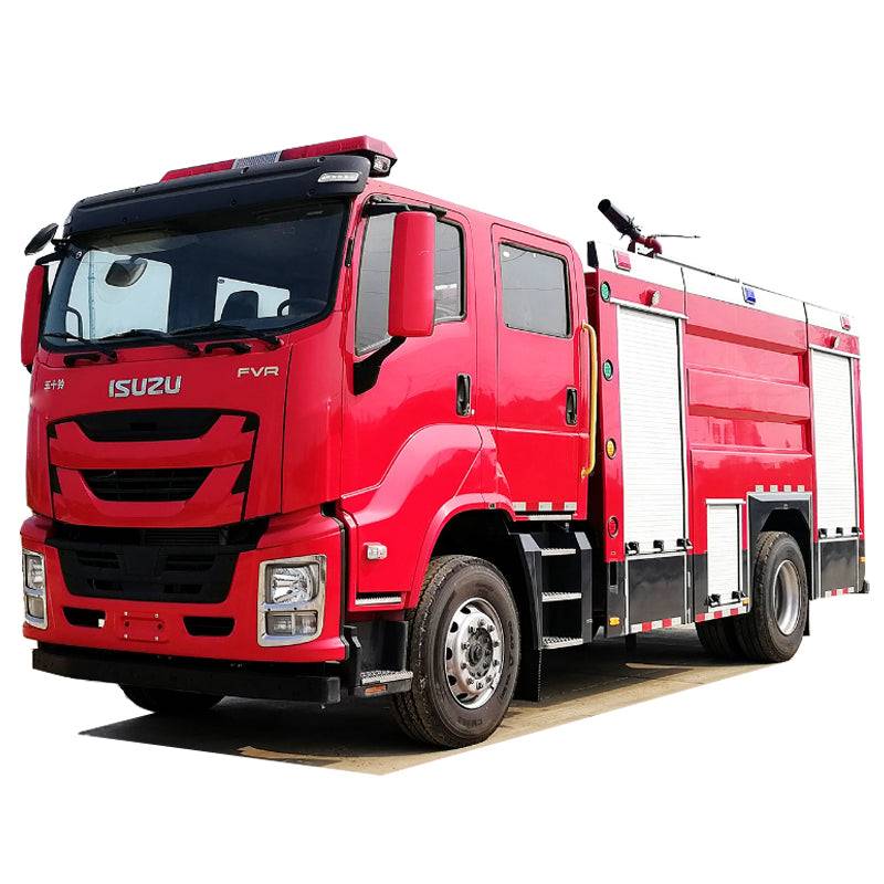 ISUZU 4X2  6500L foam fire truck