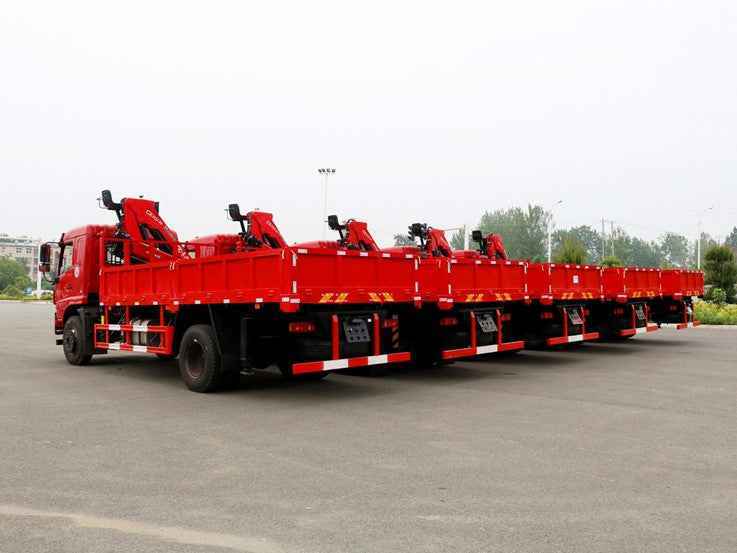Dongfeng4X2 12T Knuckle Boom Crane