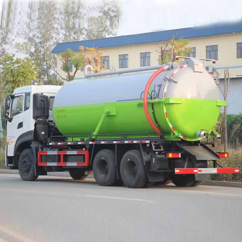 Dongfeng 18 cubic- 22 cubic 6x4 sewage suction truck vacuum truck