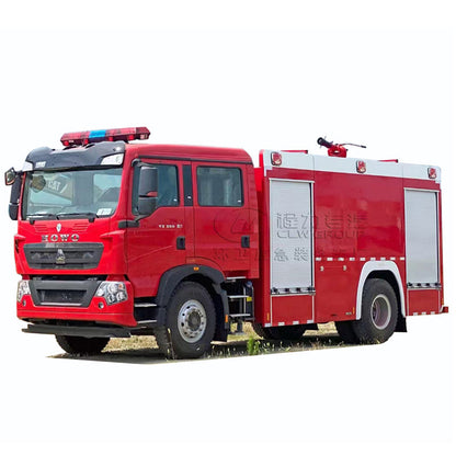 HOWO 4X2  8000L foam fire truck