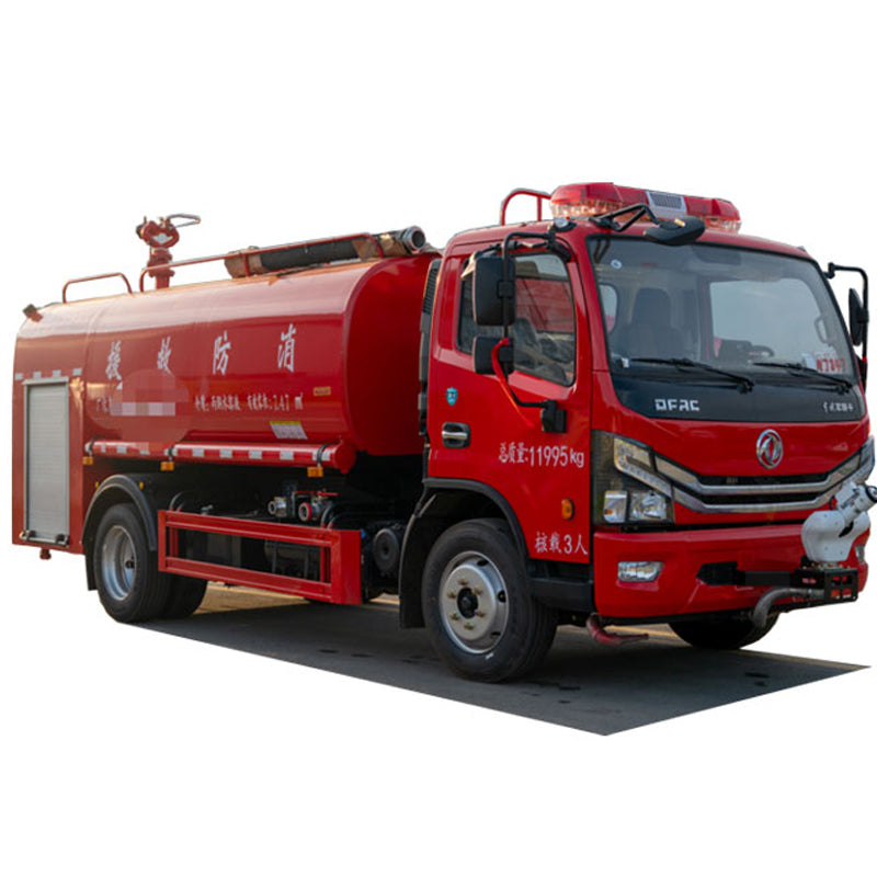 Dongfeng  4X2  8000L  water tank fire truck