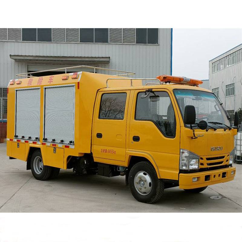 ISUZU 4X2 drainage disaster rescue truck