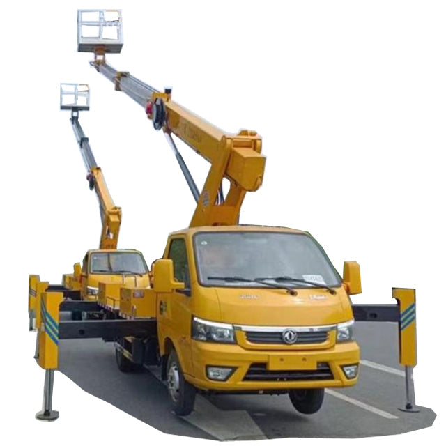 Dongfeng Tuyi 21 meters 4 x2 telescopic boom aerial operation vehicle