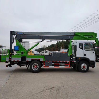 20-22 meters Dongfeng 4 x2 folding arm high altitude working platform truck