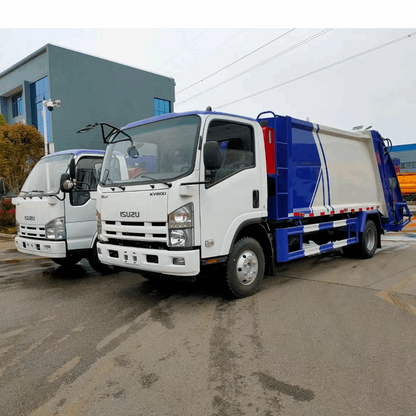 ISUZU 4*2 5000L-8000L Compressed garbage truck