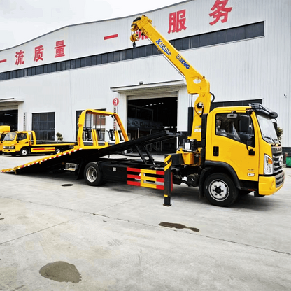 DaYun 4*2 Clearance with lifting crane