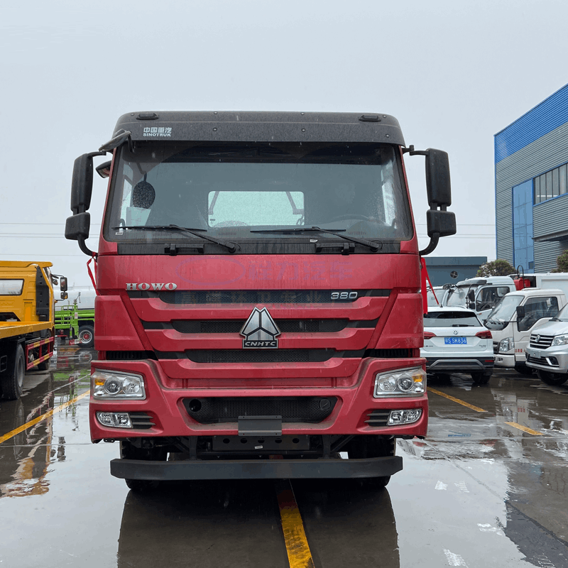 HOWO 6*4  Swing arm garbage truck