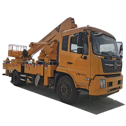 Dongfeng32 meters 4 x2 mobile hydraulic platform high altitude operation truck