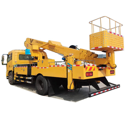 Dongfeng32 meters 4 x2 mobile hydraulic platform high altitude operation truck