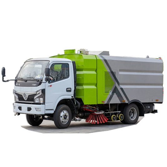  Dongfeng 4x2 Dust Cleaner Road Sweeper Sale Diesel Power Street Sweeper