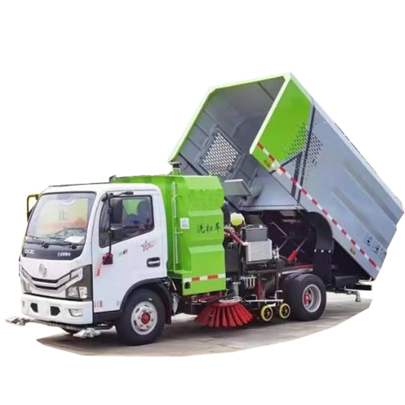  Dongfeng 4x2 Dust Cleaner Road Sweeper Sale Diesel Power Street Sweeper