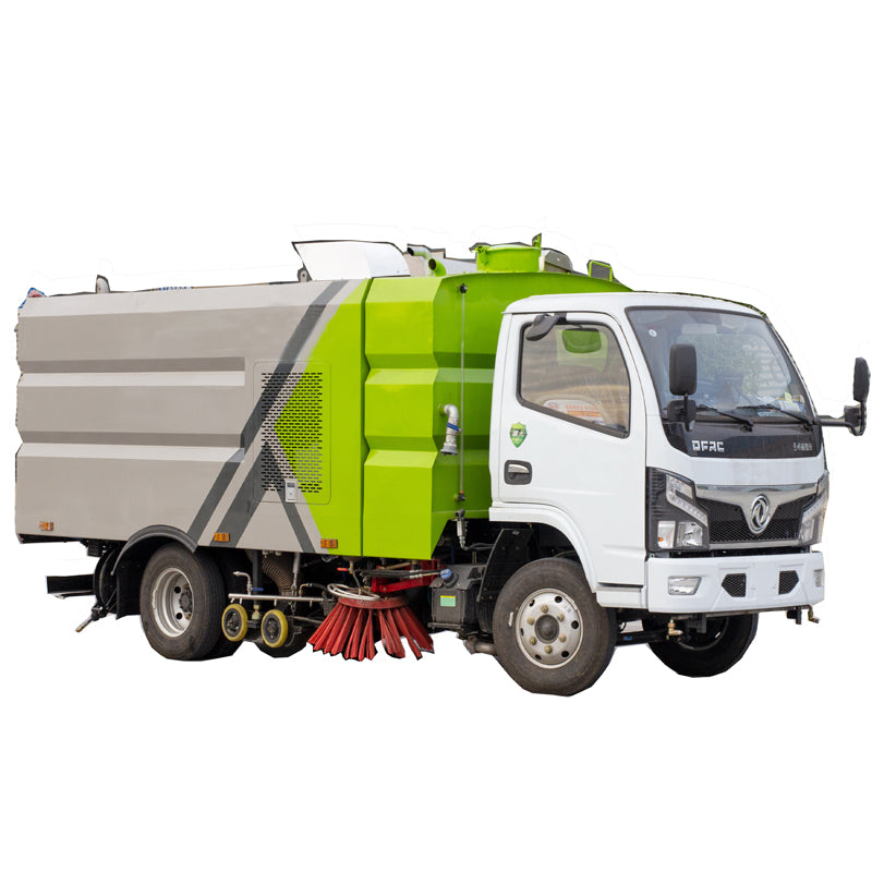  Dongfeng 4x2 Dust Cleaner Road Sweeper Sale Diesel Power Street Sweeper