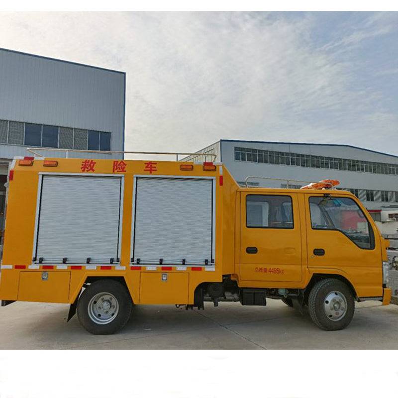 ISUZU 4X2 drainage disaster rescue truck