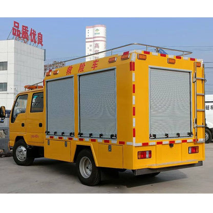 ISUZU 4X2 drainage disaster rescue truck