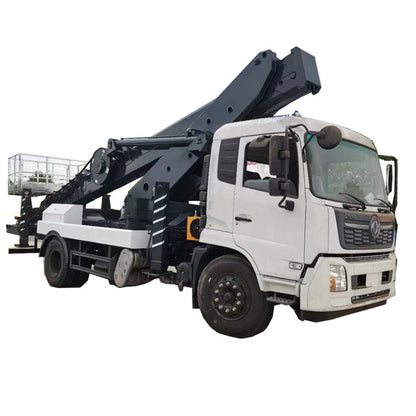 45 meters Dongfeng 4 x2 telescopic boom aerial operation vehicle