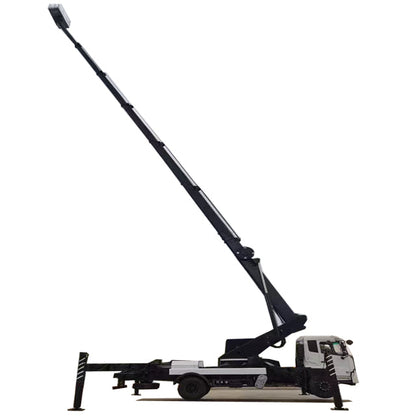 45 meters Dongfeng 4 x2 telescopic boom aerial operation vehicle