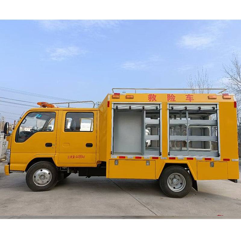 ISUZU 4X2 drainage disaster rescue truck