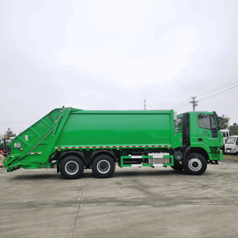 HONGYAN 6*4 22CBM  Compressed garbage truck