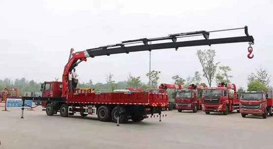 HOWO 8X4 25T Knuckle Boom Crane