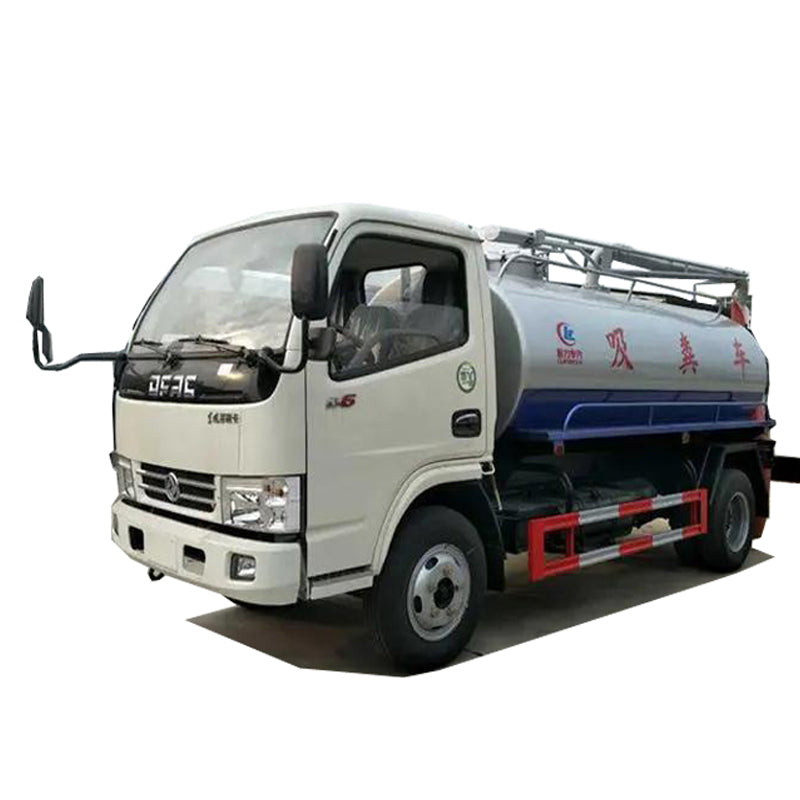 5 cubic meters -10 cubic meters 4x2 sewage suction truck vacuum truck