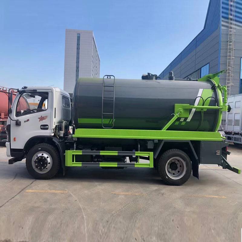 6000L-10000L 4x2 sewage suction truck vacuum truck