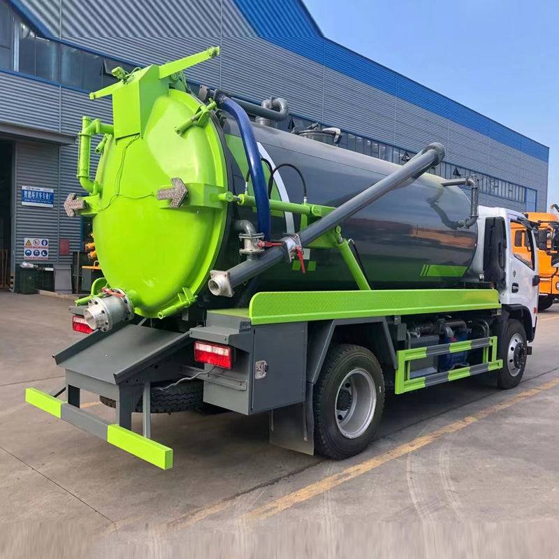 6000L-10000L 4x2 sewage suction truck vacuum truck