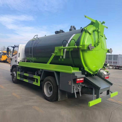 6000L-10000L 4x2 sewage suction truck vacuum truck