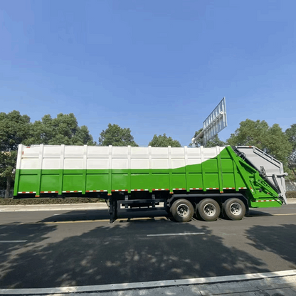 45CBM trailer Compressed garbage truck