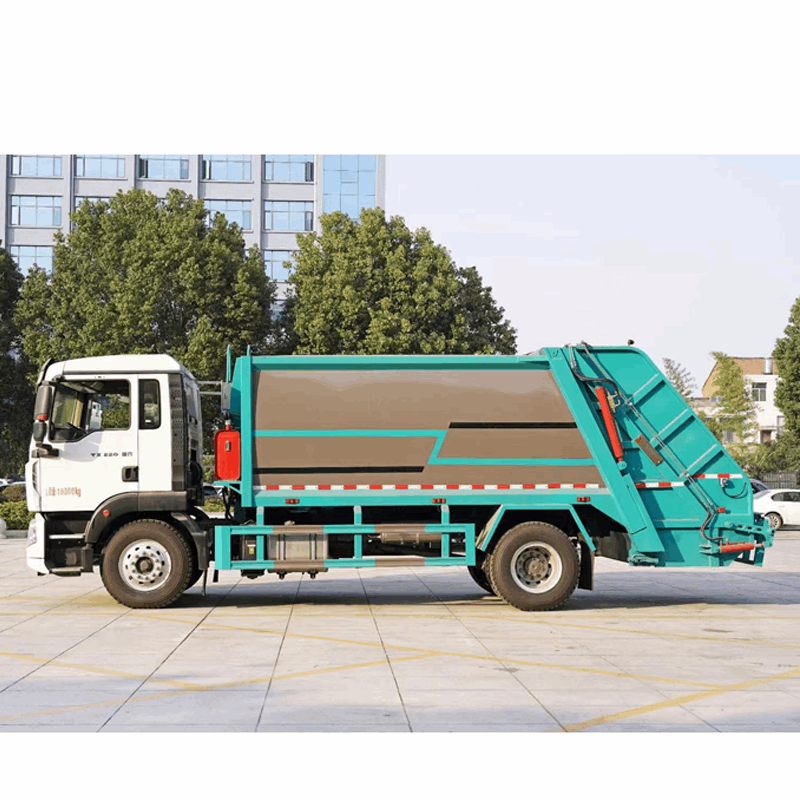 HOWO 4*2 18m³garbage compractor truck