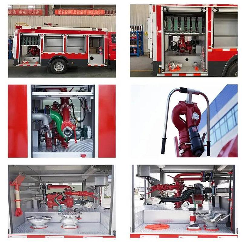 HOWO 4X2  8000L foam fire truck