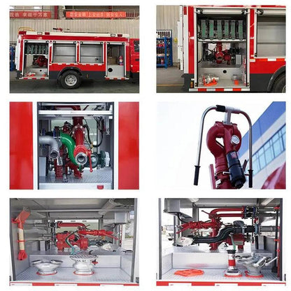 HOWO 4X2  8000L foam fire truck